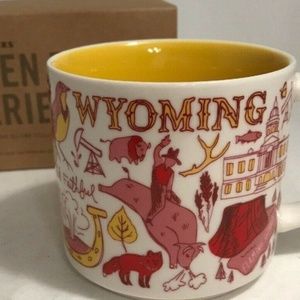 WYOMING Been There Starbucks Mug NWT
